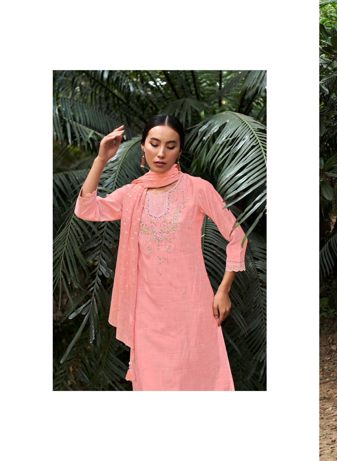 Four Buttons Muraad Exclusive Designer Wholesale Readymade Suits